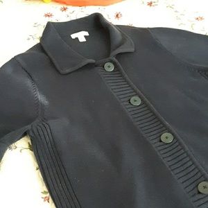 Coldwater Creek navy blue sweater